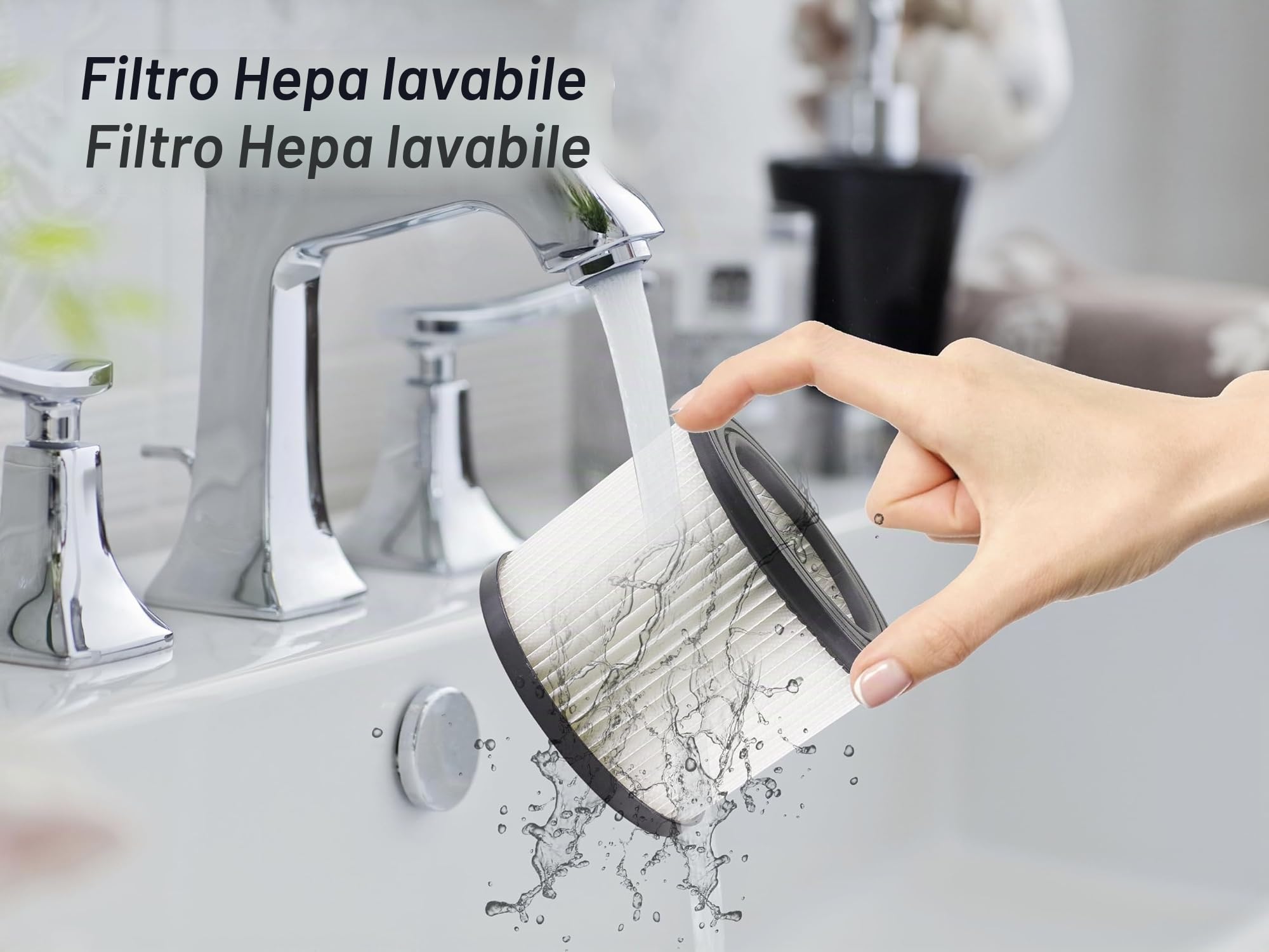 BEPER P202ASP250 Aspiracenere Professionale 800W, Serbatoio 15L, Filtro Hepa, Funzione Soffiante, Bidone Aspiratutto Ideale Per Lavoro Quotidiano o Industriale, Nero