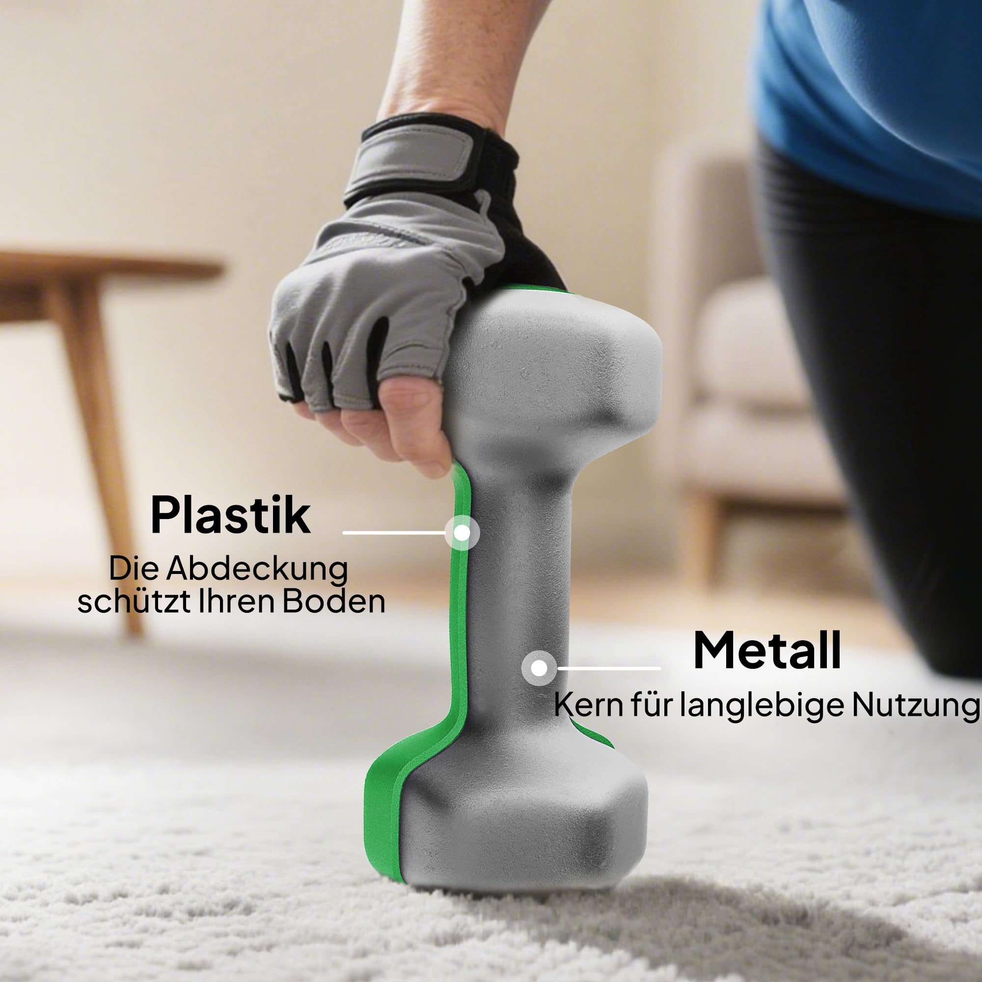 SPORTNOW Hanteln Set Paar Kurzhanteln mit Aufbewahrungsständer kg Bunt | Rutschfeste Griffe, Hexagon Hantelset, Kurzhantel Set, Für Heimtraining, Fitnessstudio