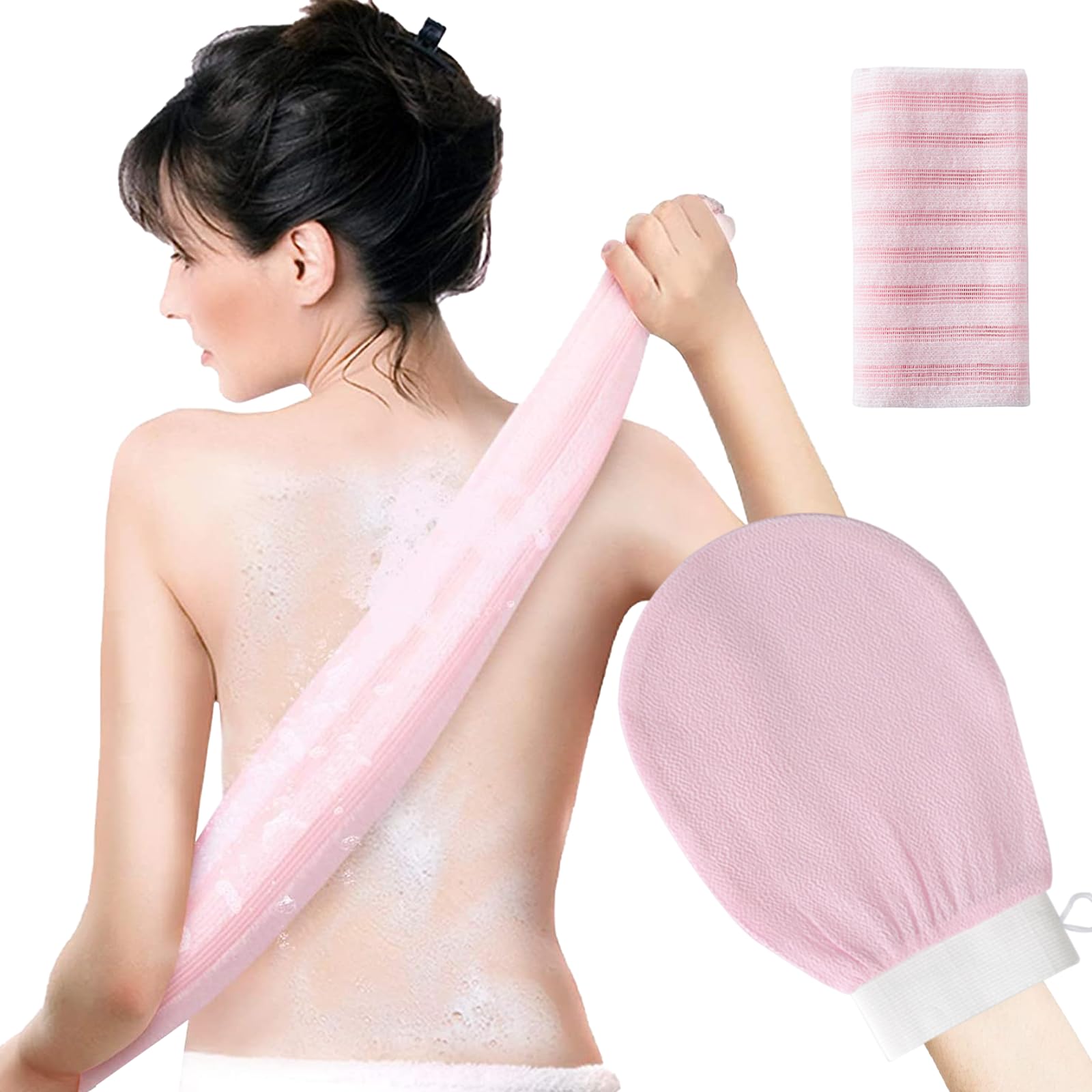 Amazon.co.jp: [Senteria] 垢すりタオル あかすり ミトン お風呂手袋 2