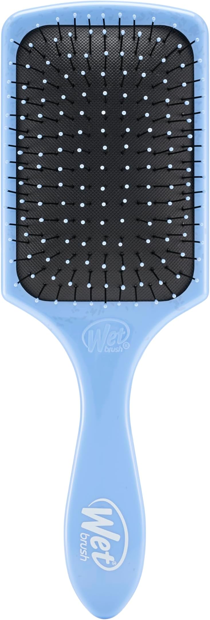 Wet Brush Paddle Detangler Hair - Sky - Comb for Women, Men and Kids - or Dry - Removes Knots and Tangles, Best for Natural, Straight, Thick and Curly Hair – Pain Free for All Hair Types