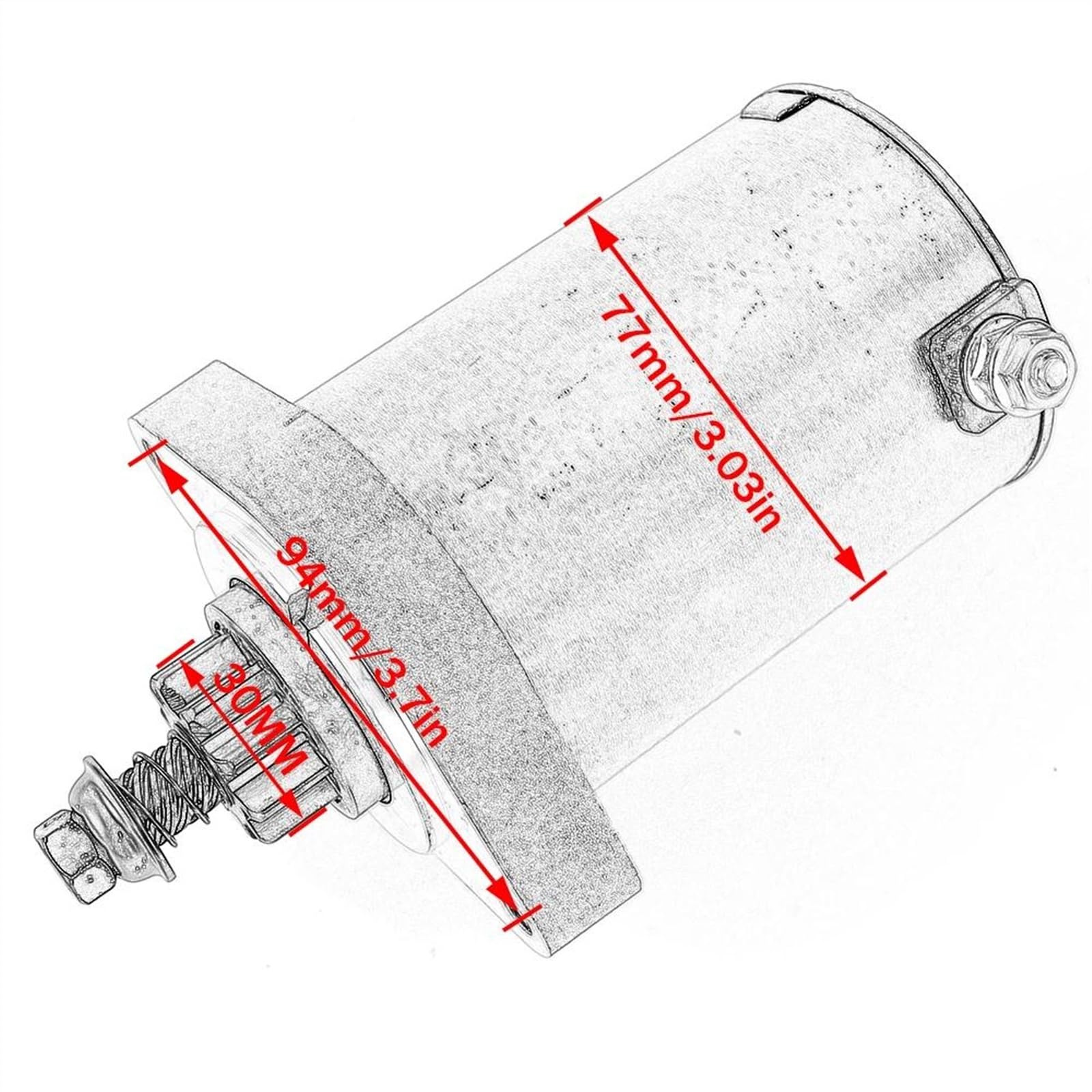 Anlasser Für Kawasaki 21163 21163-7034 21163-7035 21163-0743 21163-7024 21163-0727 21163-0714 21163-0711 FR691V-AS04