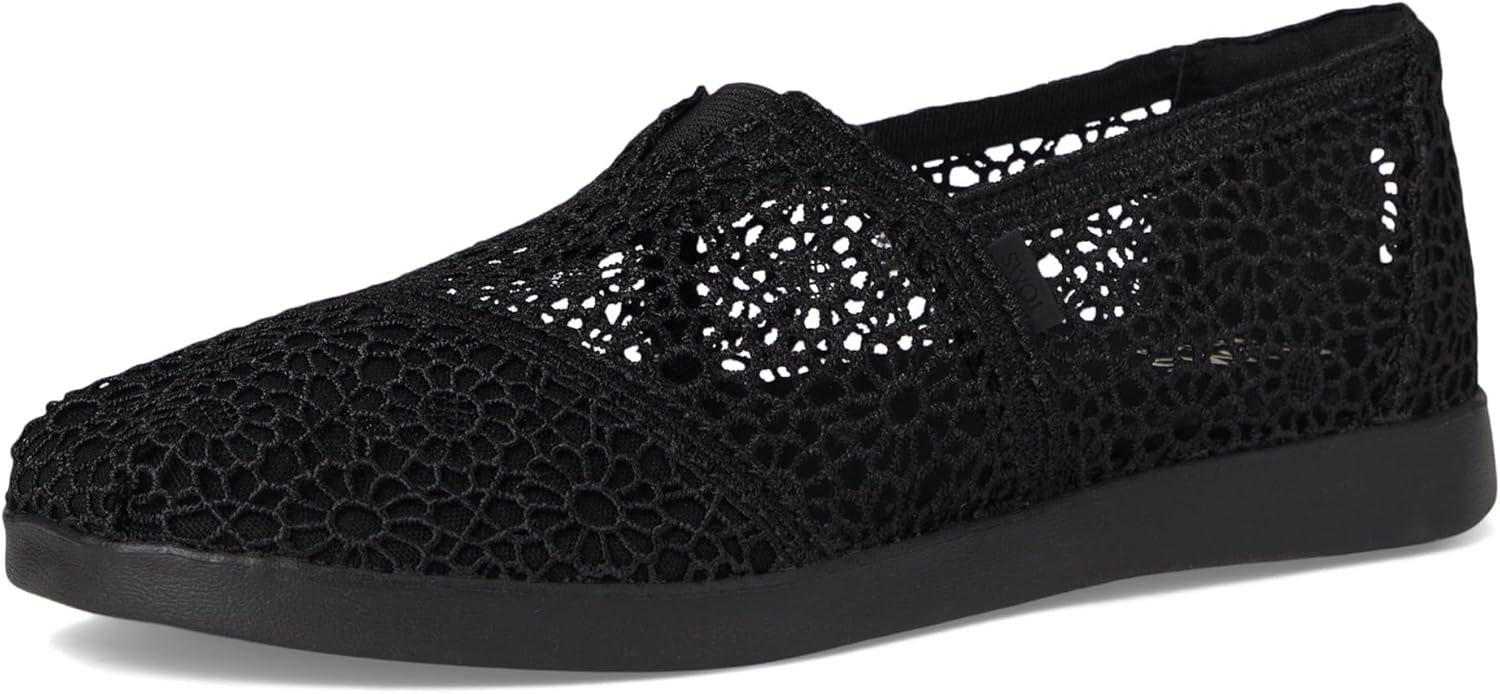 Toms Womens Alpargata Plus Black 1 9 Medium - Image 7