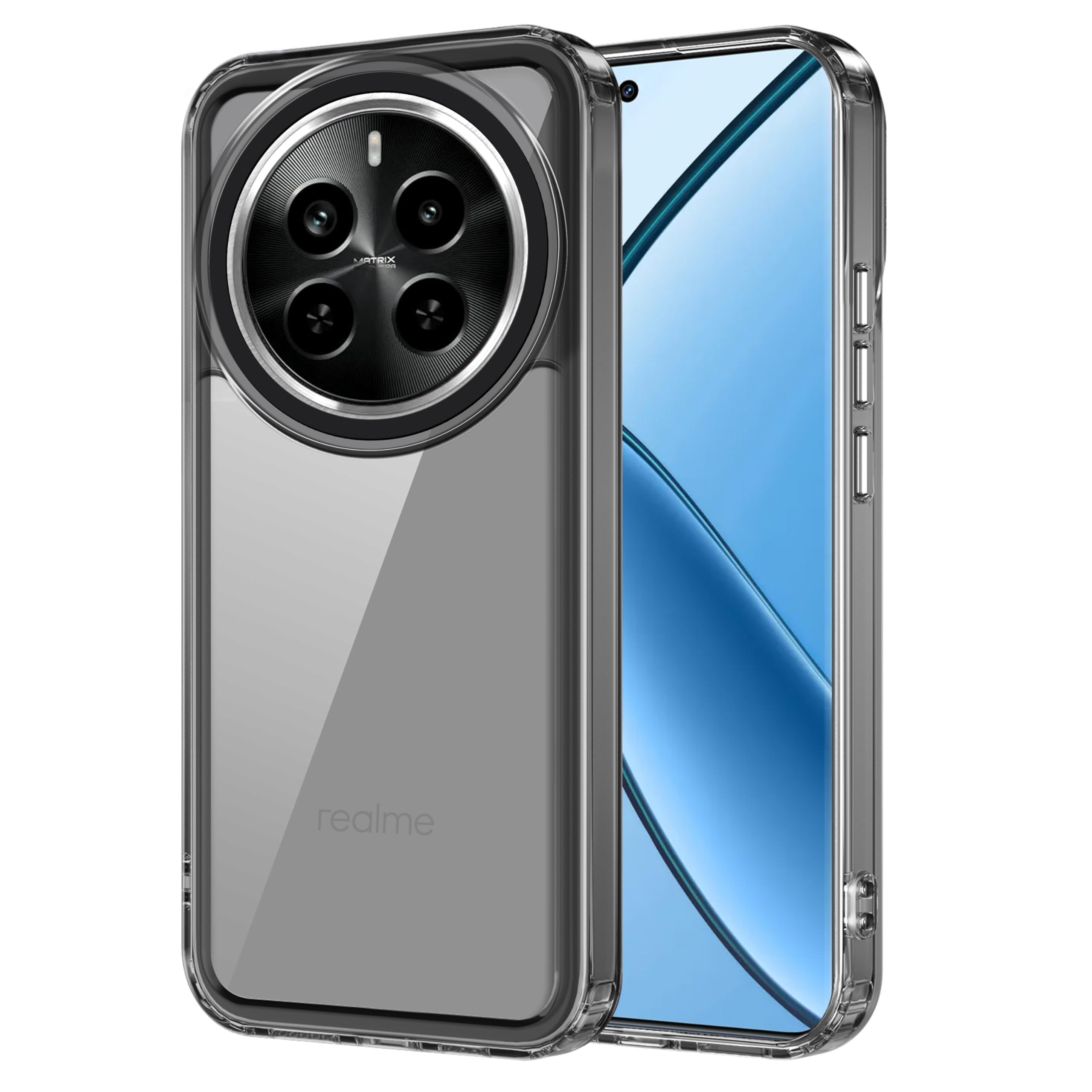 Zapcase Back Case Cover for Realme P1 Pro 5G | Compatible for Realme P1 Pro 5G Back Case Cover | Case Cover for Realme P1 Pro 5G with Camera Protection | (TPU + PC | Translucent Black) (B0D4532S7S) Amazon Price History, Amazon Price Tracker
