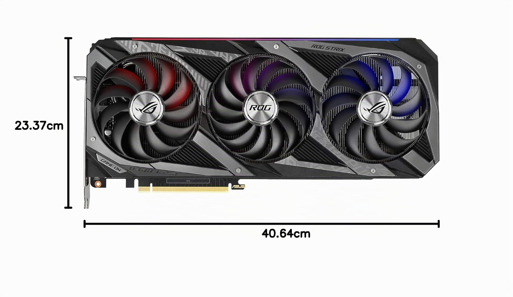 ASUS Tarjeta gráfica ROG Strix NVIDIA GeForce RTX 3090 para Videojuegos, PCIe 4.0, 24 GB GDDR6X, HDMI 2.1, DisplayPort 1.4a, diseño de Ventilador Axial-Tech, 2.9 Ranuras