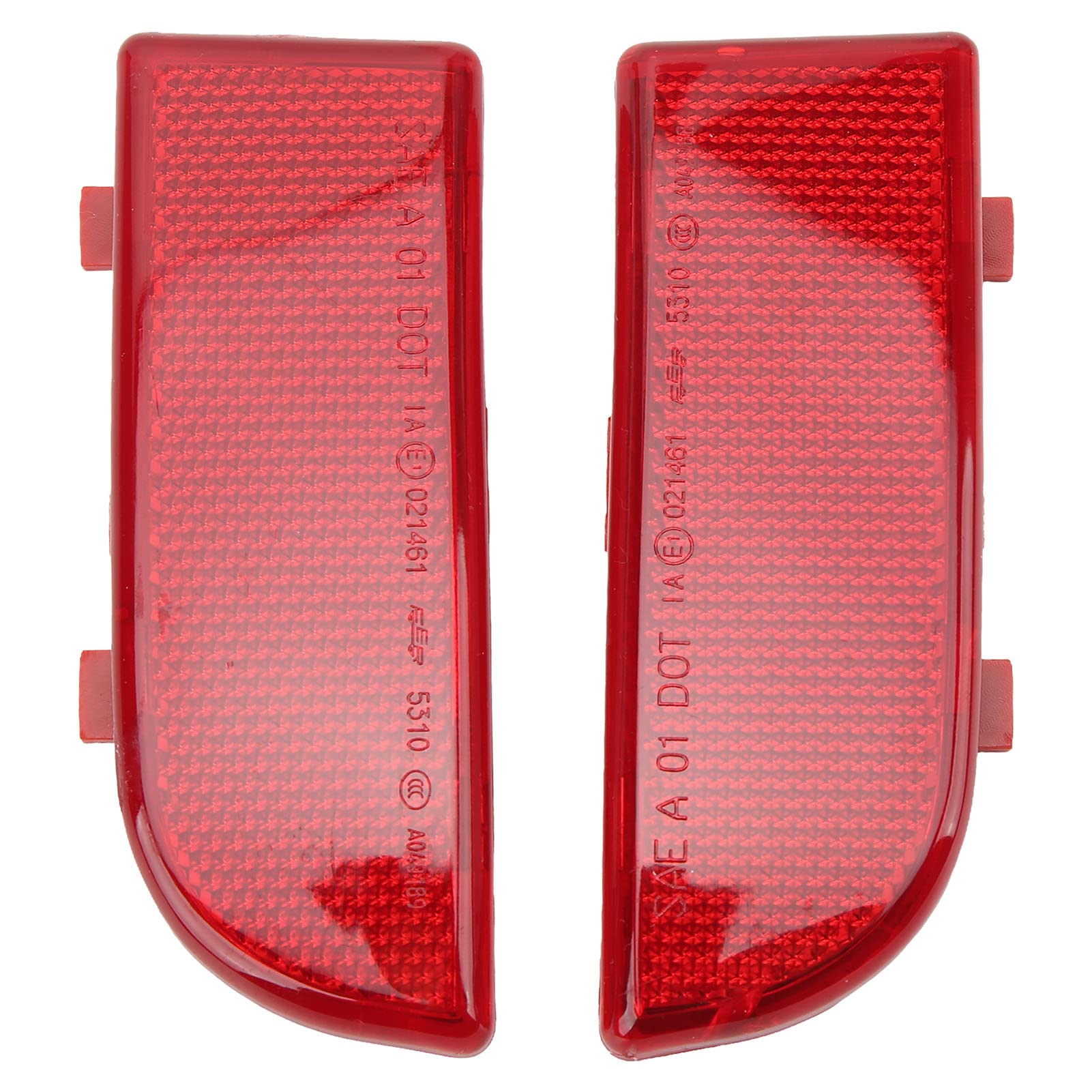 1 Paar Achterbumper Reflector 6398260440 Links Rechts Rood Staart Bumper Licht Vervanging voor Vito W639 2003 Tot 2015-R¨¦flecteur Arri¨¨re