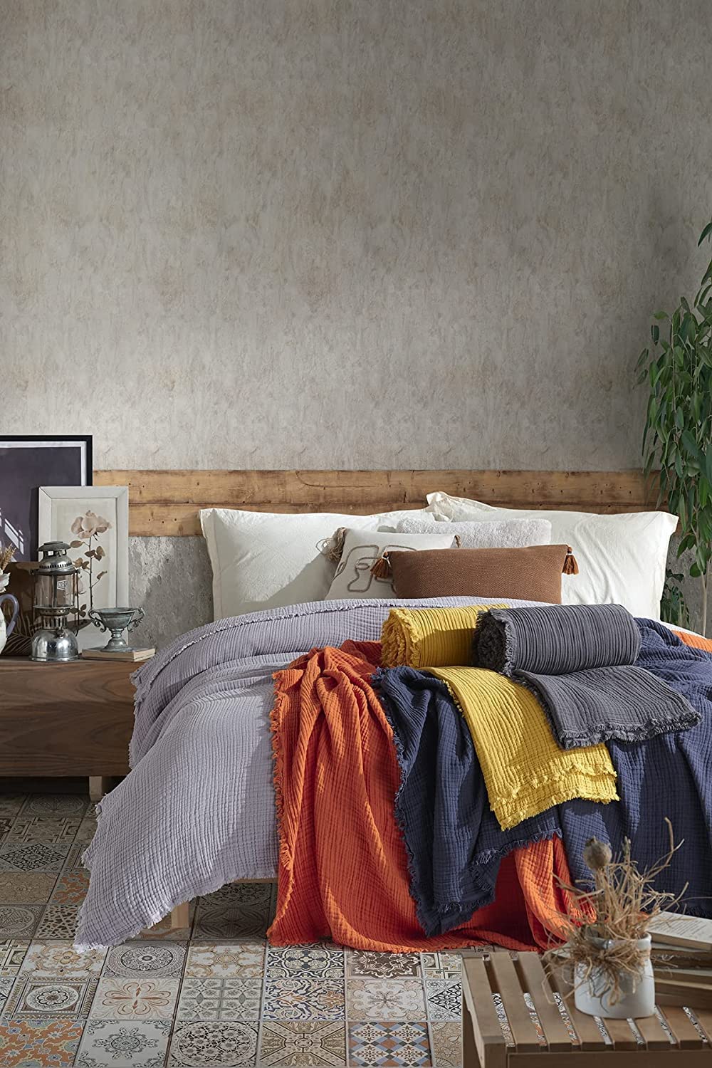 Coperta Mussola 4 Strati Oeko Tex - 100% Cotone Per Neonati 80x130 Cm - Foto 13