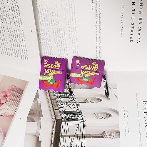 Miniatura 5 de Compatible con Airpod Pro Case Takis Patata Chips 2019, lindo diseño de dibujos animados de silicona 3D Kawaii, divertido diseño de alimentos,