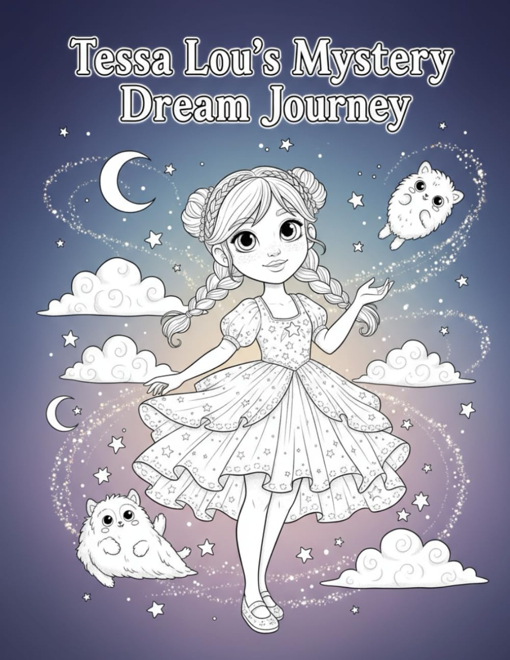 Tessa Lou's Mystery Dream Journey: A Whimsical Coloring Adventure