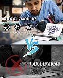 Phomemo M08F Tattoo Printer Thermocopier Printer Tattoos Thermal Tattoo Machines with 10pcs Thermocopier Tattoo Paper - 6