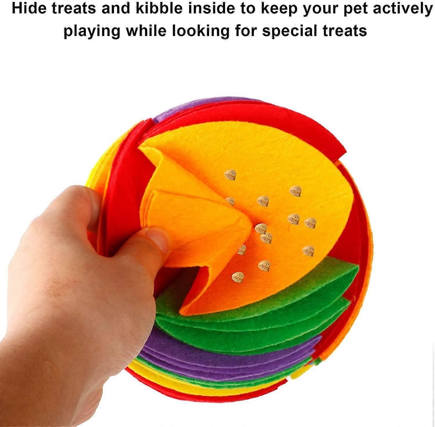 Snuffle Ball Dog Search Interactive Dog Toys Ball Snuffle Mat Rainbow Snuffle Ball Puzzle Toys
