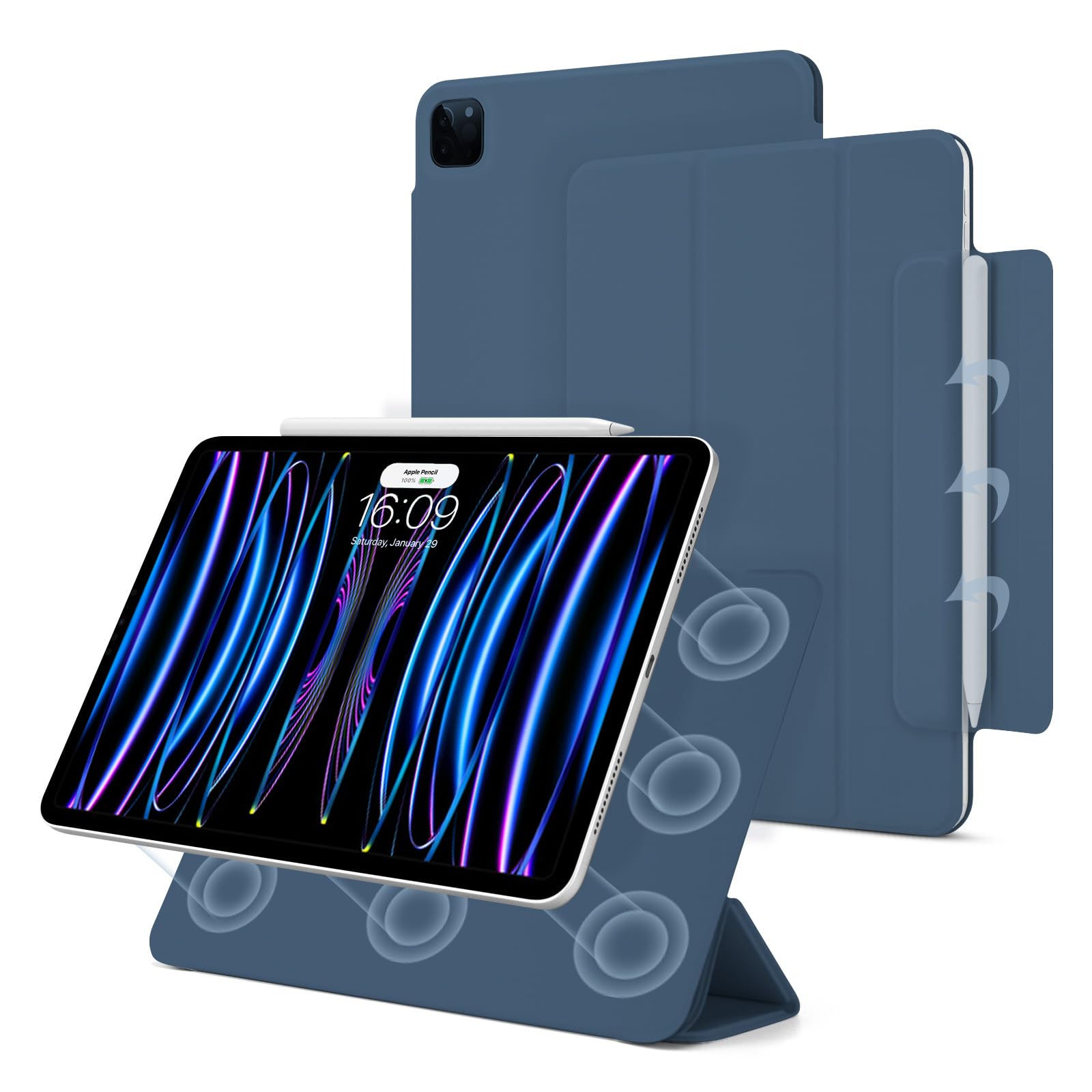 Amazon.com: Magnetic Case for iPad Pro 11 Inch 4th/3rd/2nd