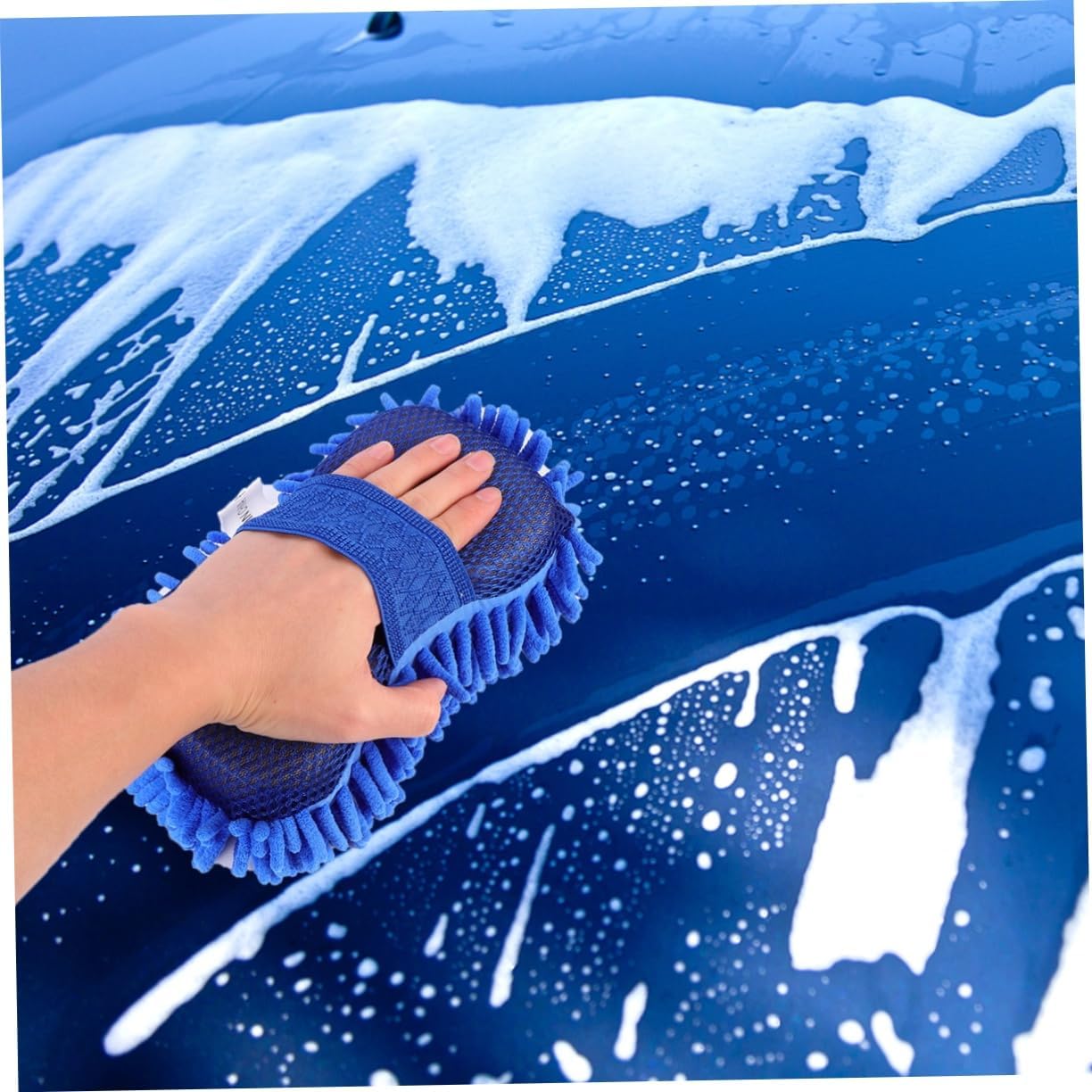 Car Wash Sponge Block 2pcs Gloves Auto Cleaning Mitts Mitt for Car High Resistance