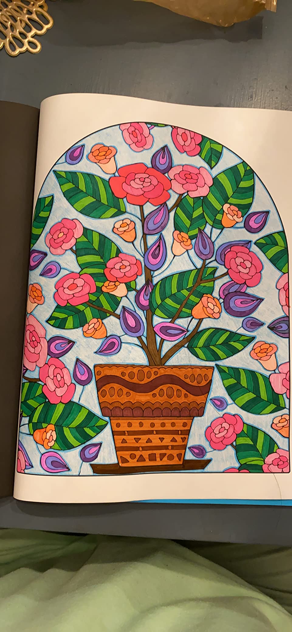 Anxiety Relief Coloring Book for Adults: Mindfulness and Anti-Stress ...