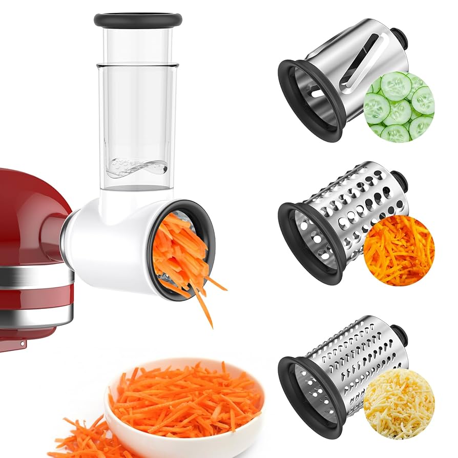 KitchenAid スライサー アクセサリー アタッチメント Amazon | Coolcook スライサーシュレッダーアタッチメント