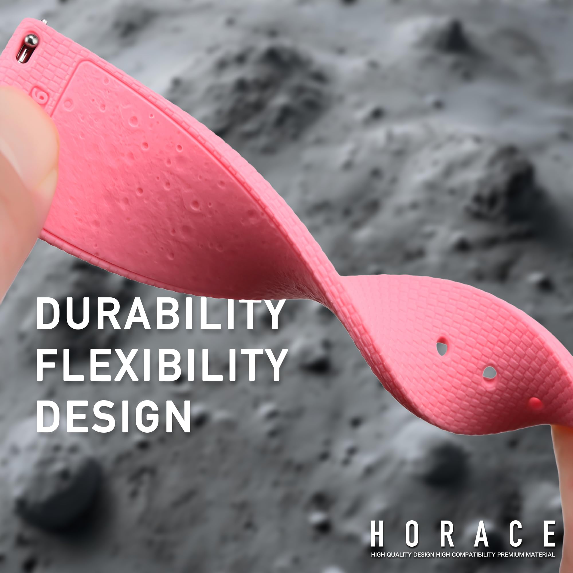 HORACE Cinturino universale in silicone liquido da 20 mm a sgancio rapido compatibile con Omega x Swatch MoonSwatch