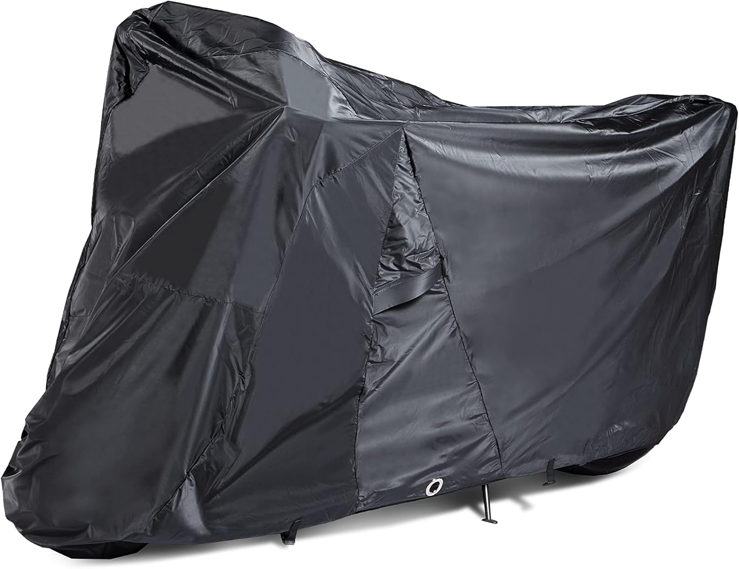 Covermates Motorcycle Cover - Commercial Grade Vinyl, Weatherproof, Elastic Hem, Power Sports Covers, Black