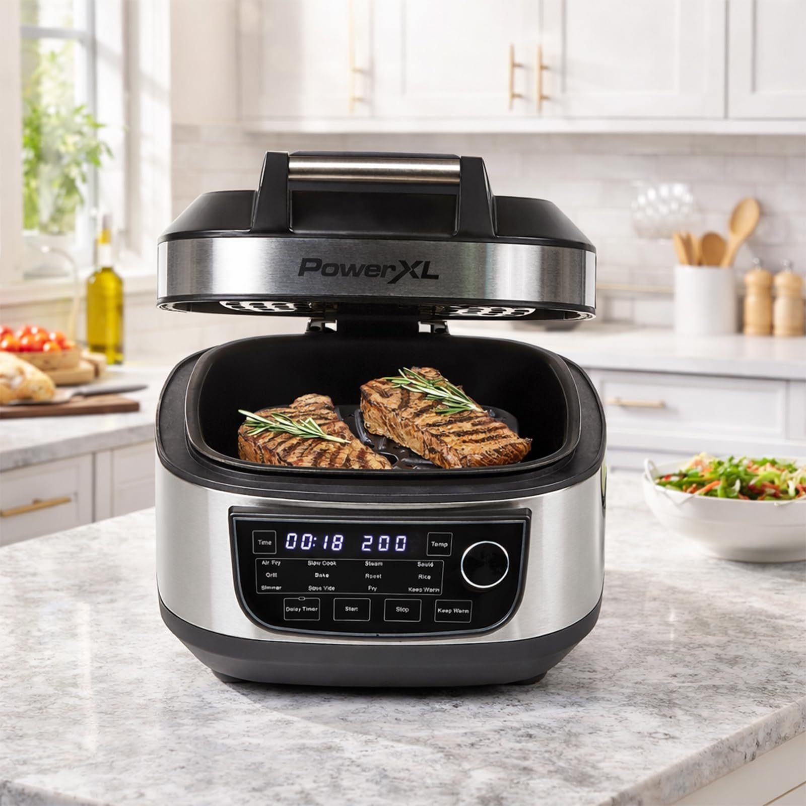 Power XL Multicooker – 12-in-1 cooker with AirFryer function – for
