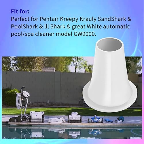 Miniatura 3 de Vsttar GW9015 Reductor de cono de repuesto para limpiador automático de piscinas y spa Pentair