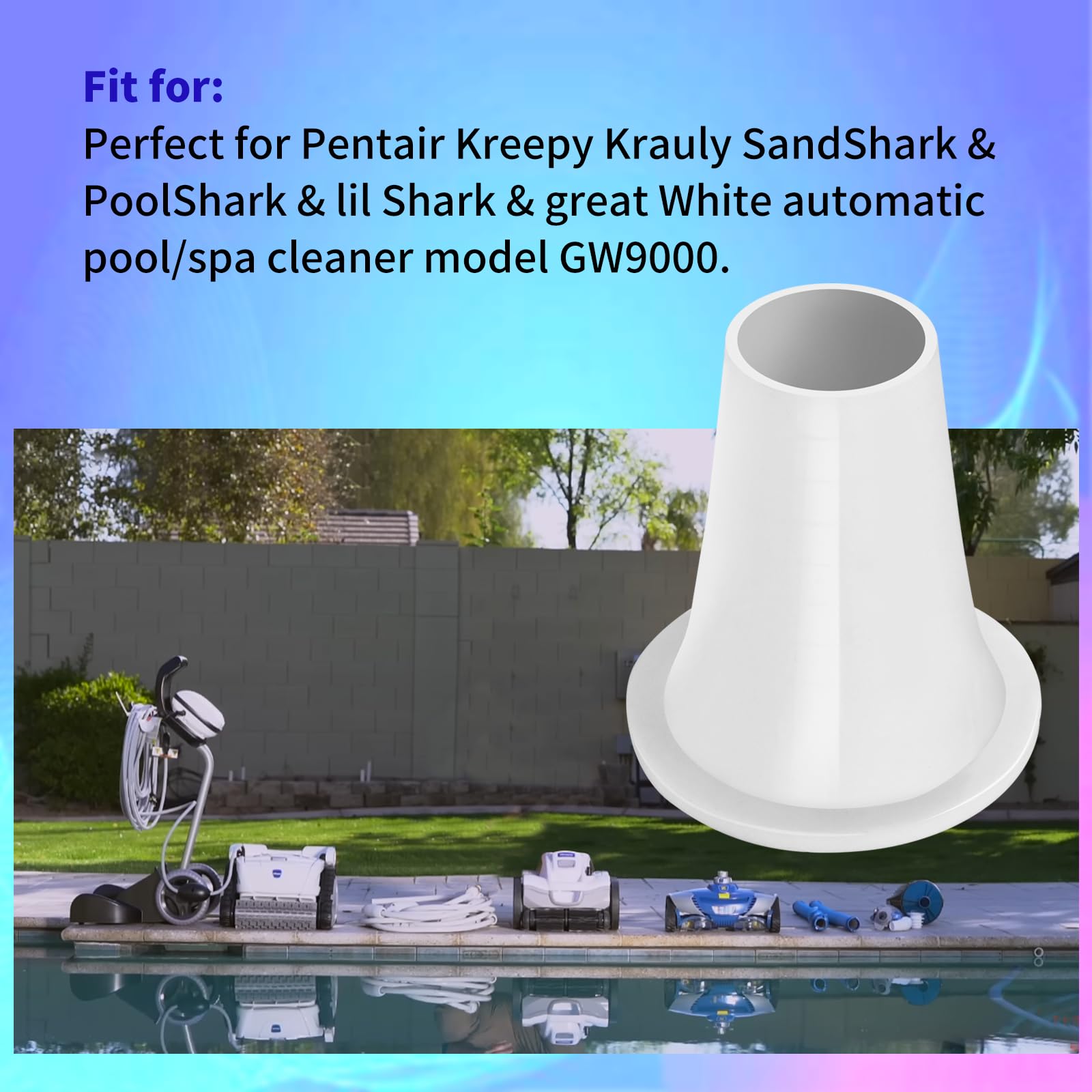 Krauly Great White Pentair Gw7900 Automatic Pool Cleaner Pentair