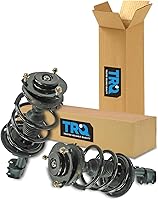 Vista 116 de TRQ - Conjunto de puntal delantero y resorte helicoidal (lados del conductor y del pasajero), para auto