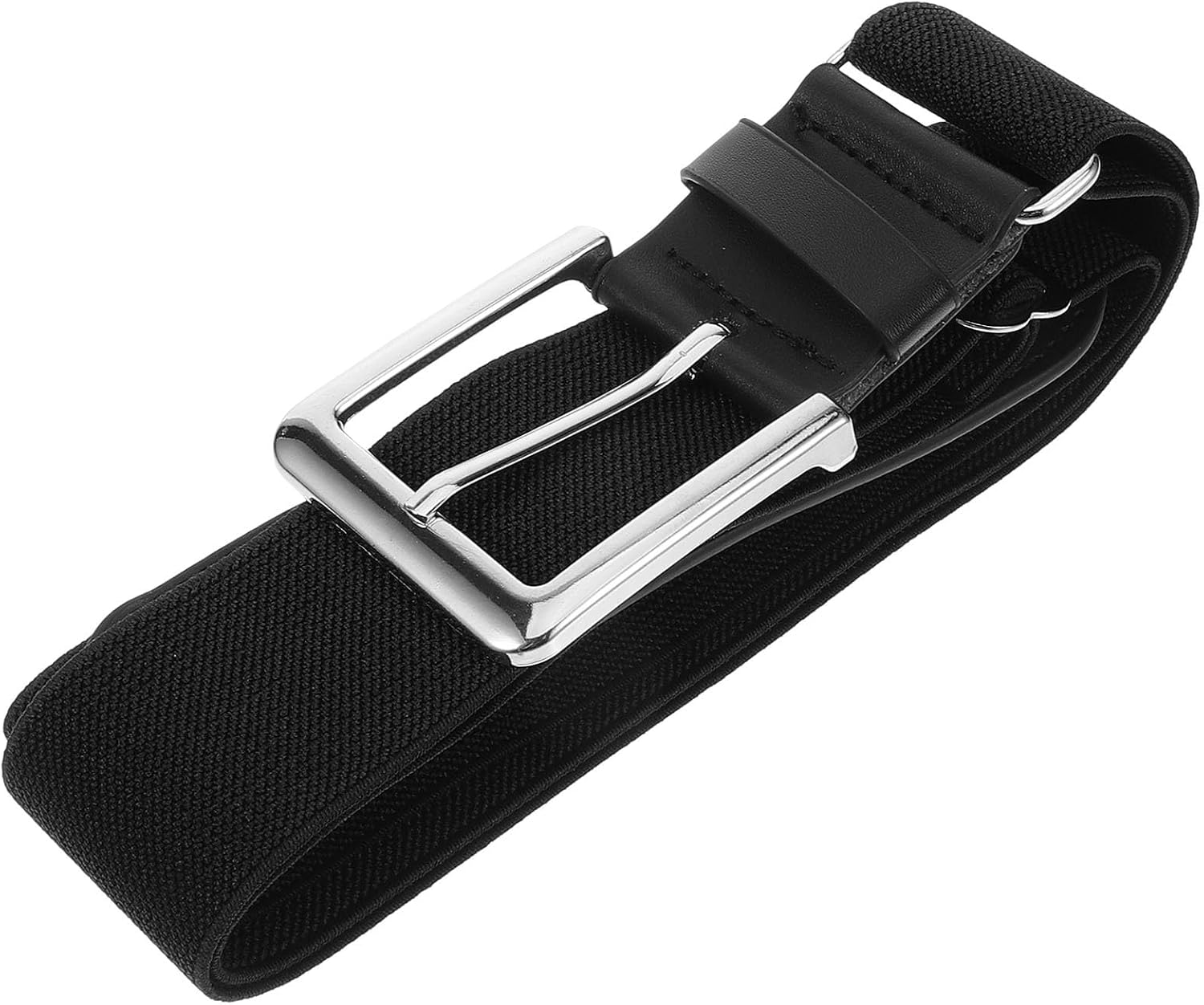 SECFOU Baseball Belt and Football Girdle for Men and Youth, Adjustable Stretch Elastic Sports Belt, Black, Suitable for Outdoor Softball and Baseball Uniforms