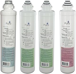 Pura Platinum QCRO Complete Replacement Filter Kit 75 GPD