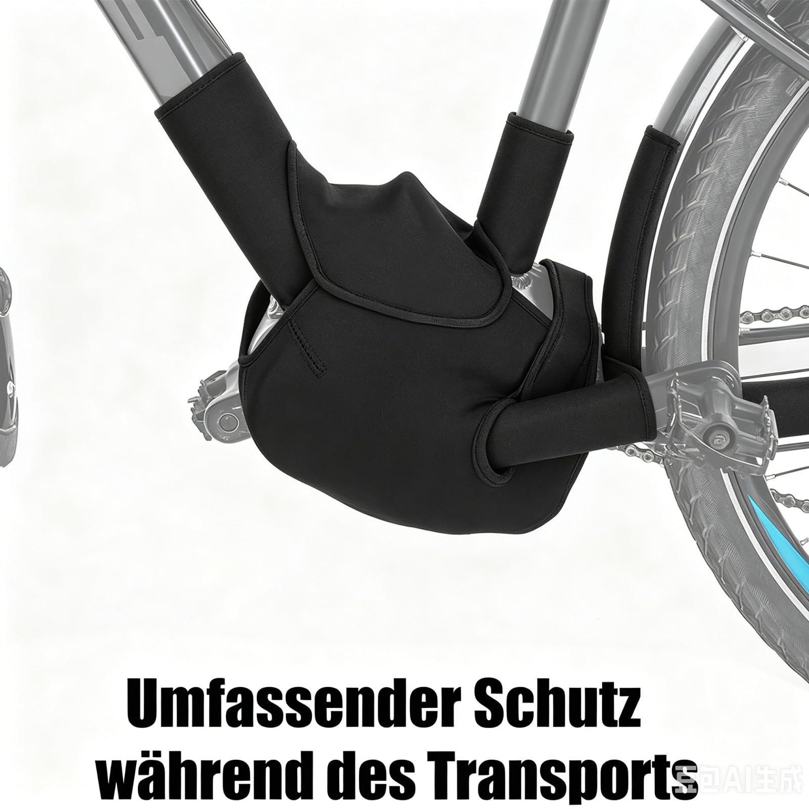 E-Bike Motor SchutzhüLle Wasserdicht,E-Bike Transportschutz Set,Ebike Motorschutz,füR FahrradträGer Lagerung Transport Garage und Outdoor Lagerung (2)