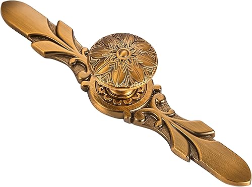 10 Pack Brushed Nickel Knobs & Back Plates for Cabinets,1-14 Flower Nickel Cabinet Hardware knobs and 5-45Length Nickel Plates for Dresser Drawers