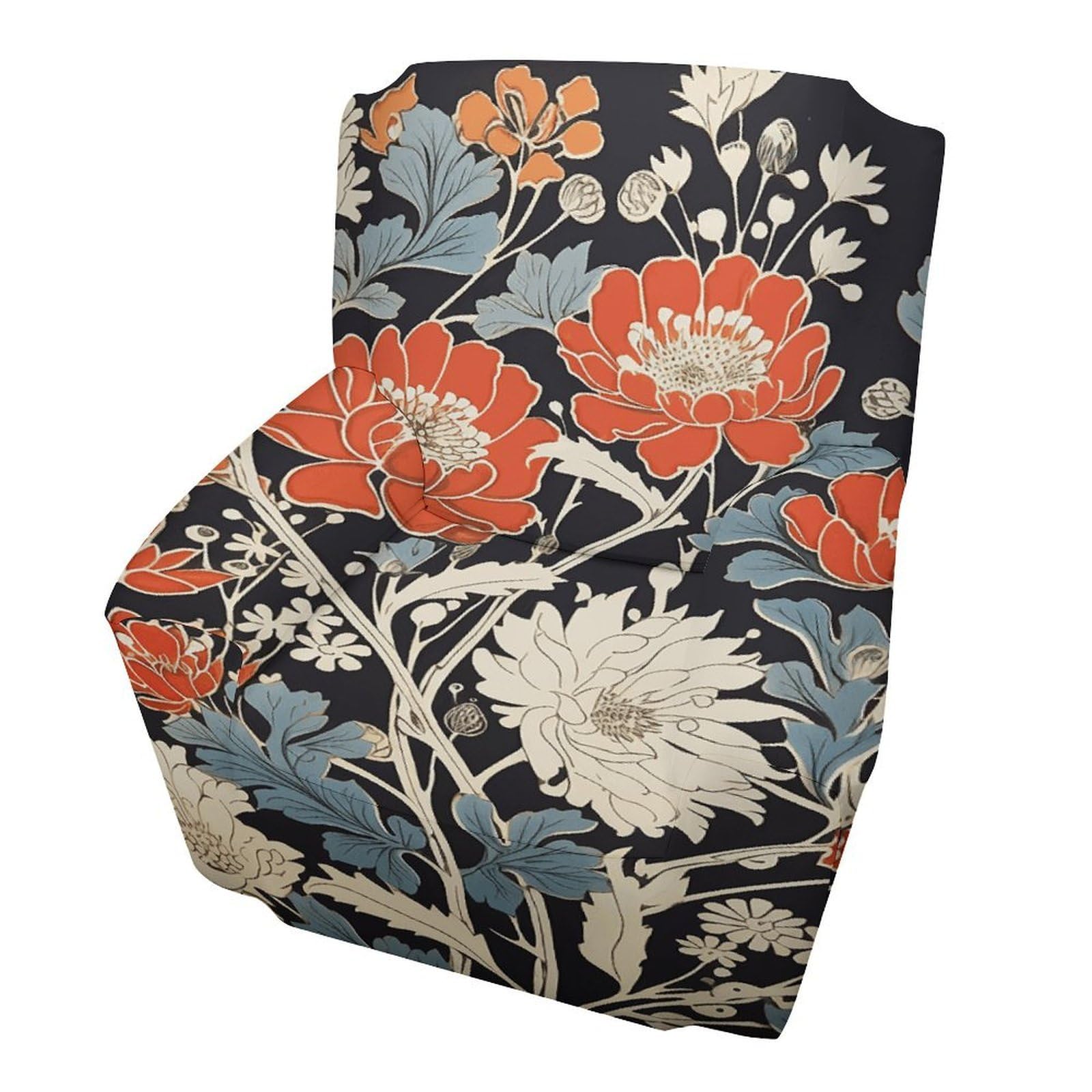 Fekiloot Style Japanese Flower Couch Cover Sofa Cover Sofa Slipcover