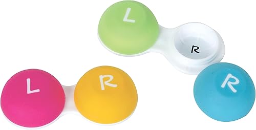 Miniatura 2 de Flents Funda para lentes de contacto, agarre suave, 1 unidad (paquete de 6), los colores pueden variar