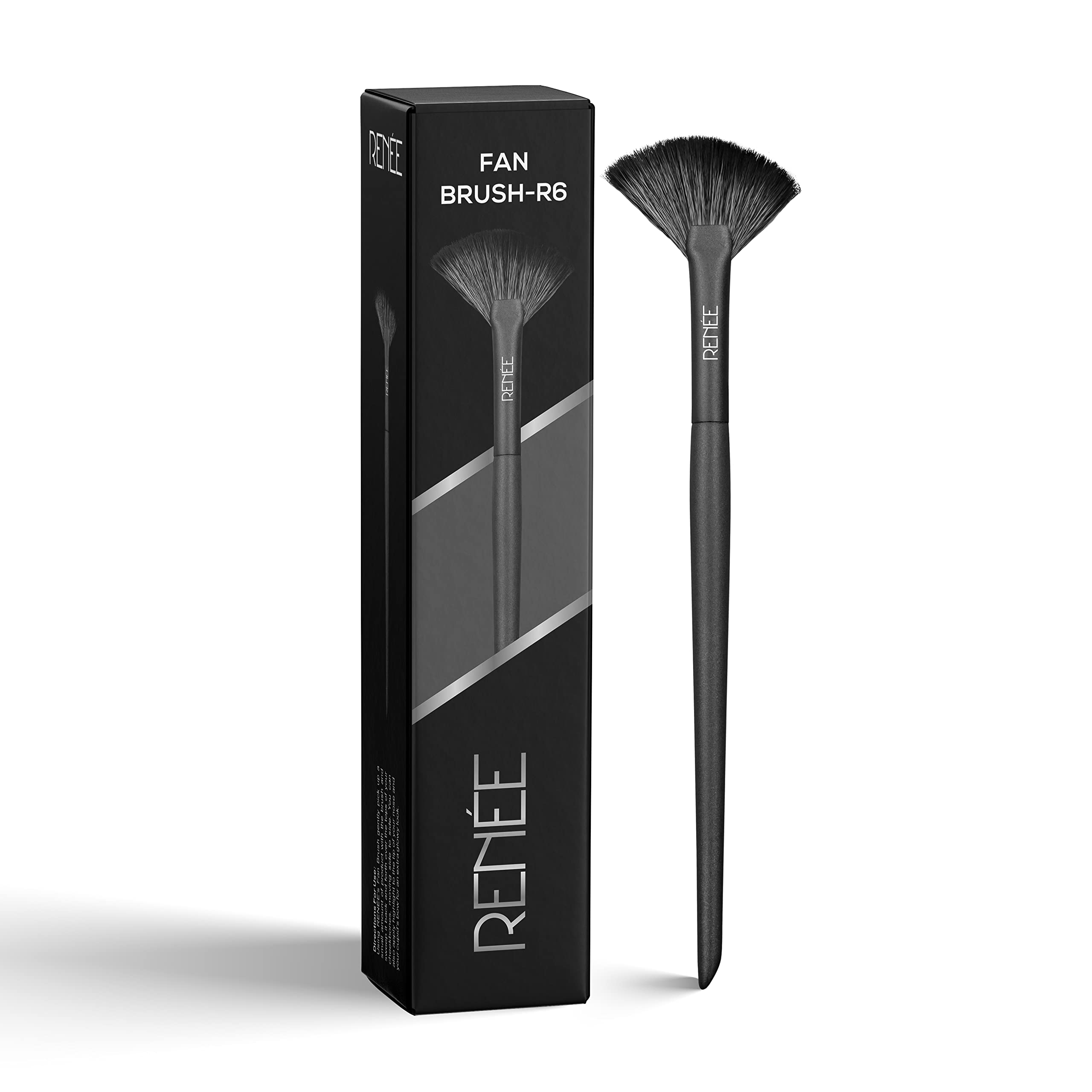 RENEE Professional Makeup Brush with Easy-to-Hold, Ultra Soft Bristles for Precise Application & Perfectly Blended Look, Fan Brush R6, 1Pc-picture-26