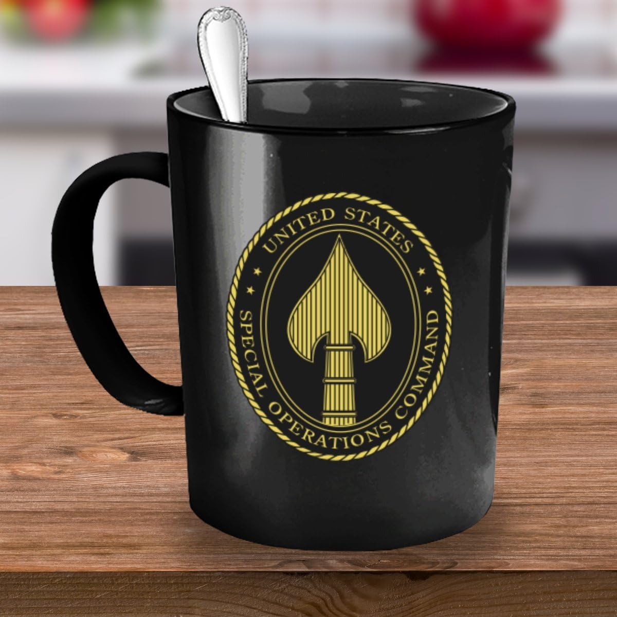 Special Forces Coffee Mug - SOCOM Seal - Image 4