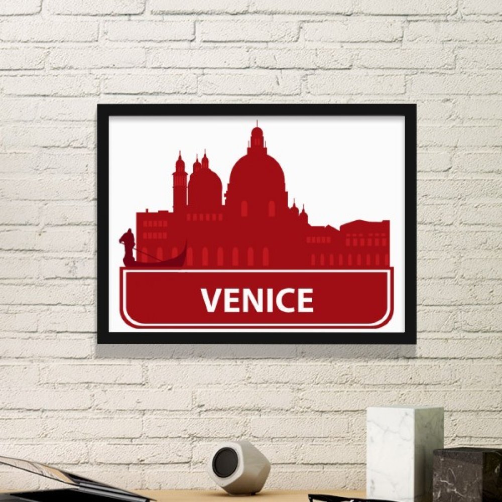 Cadre photo Venise Italie pour habiller un mur vide avec elegance