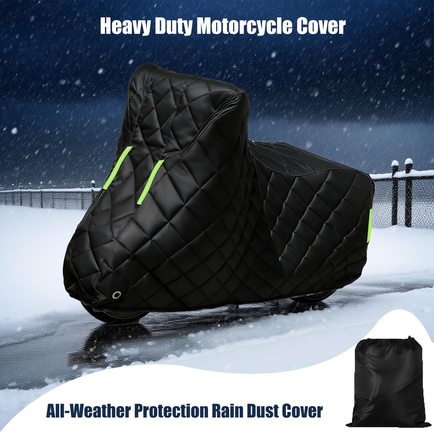 Telo Coprimoto Impermeabile per BMW R 1250 RT Copri Moto da Esterno Antigrandine丨resistente a pioggia neve vento raggi UV umidità e graffi LOSCF2