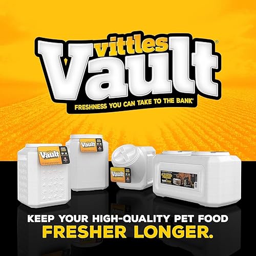 Miniatura 7 de Gamma2 Vittles Vault Outback - Recipiente hermético para alimentos para mascotas, 60 libras y 2 tazas Petmate para alimentos para mascotas con