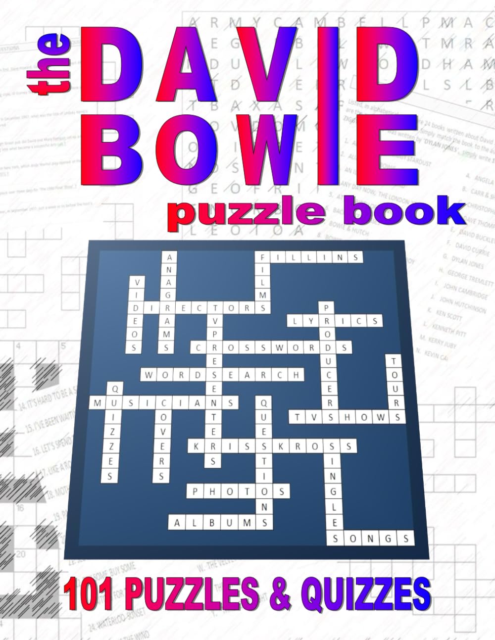 The David Bowie Puzzle Book: 101 Puzzles and Quizzes