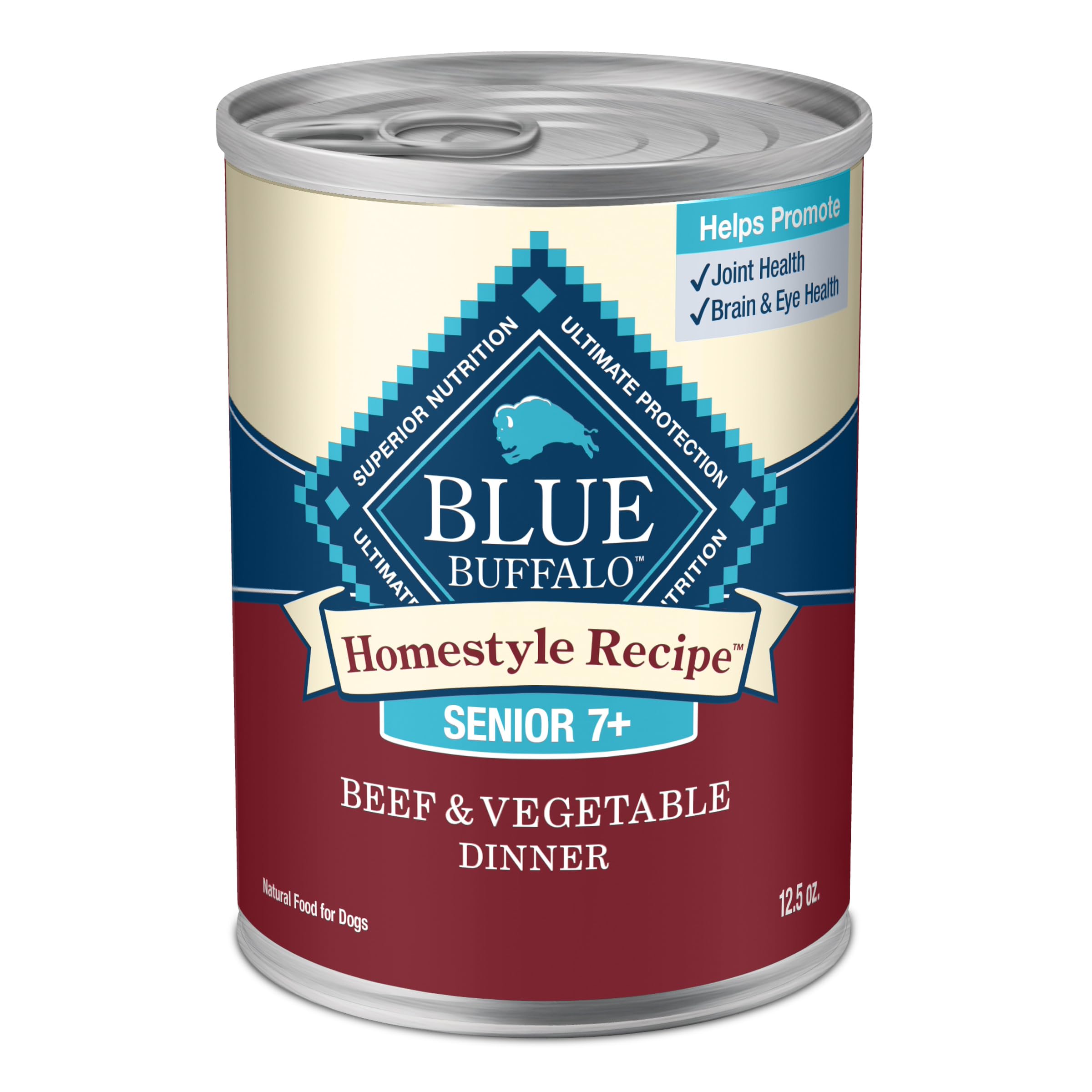 Blue Buffalo Homestyle Senior Beef Dinner with Garden Vegetables