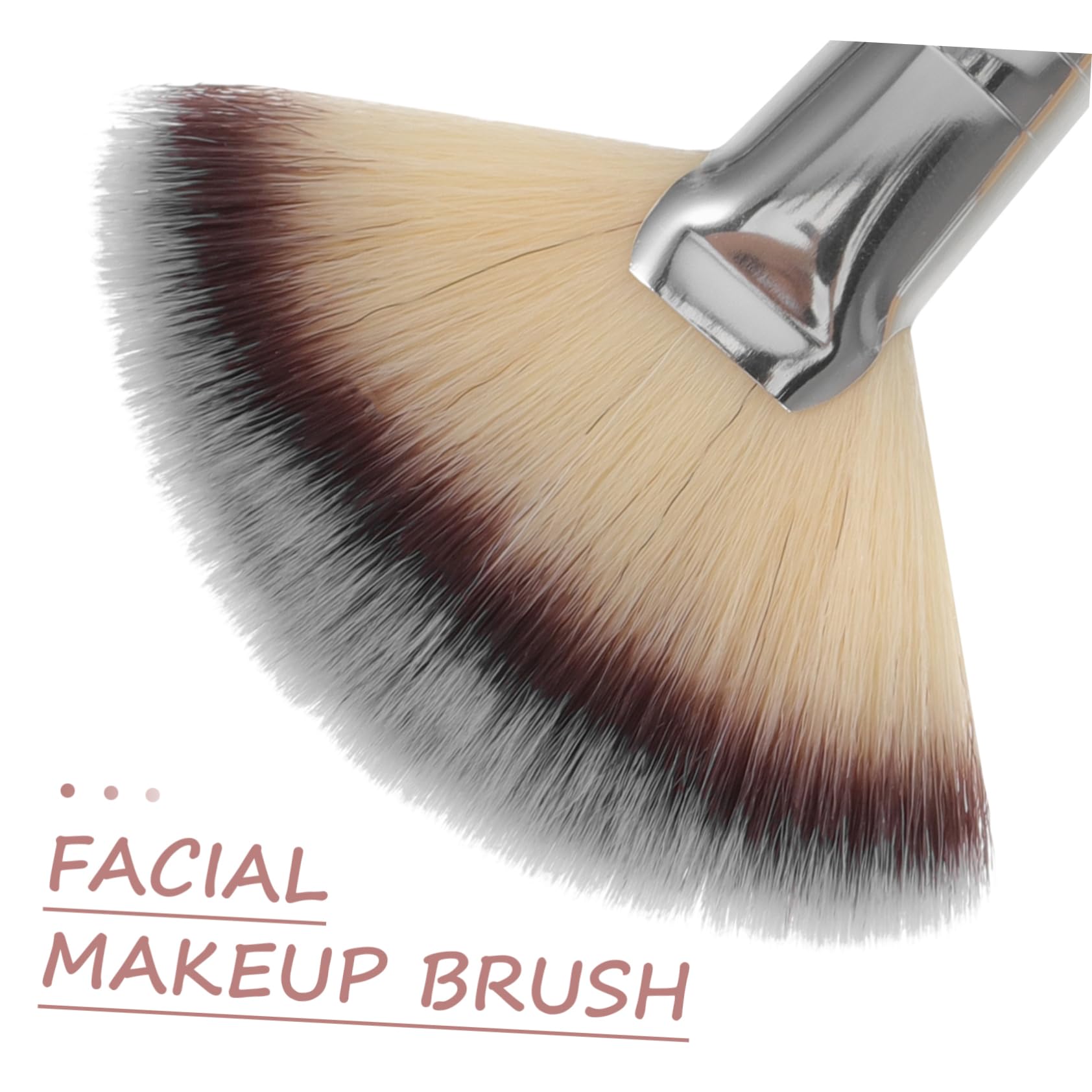 FRCOLOR 20pezzi Pennelli Trucco Viso Morbido Con Manico Per Fondotinta Blush e Polvere Strumenti Professionali Per Makeup Facile e Preciso