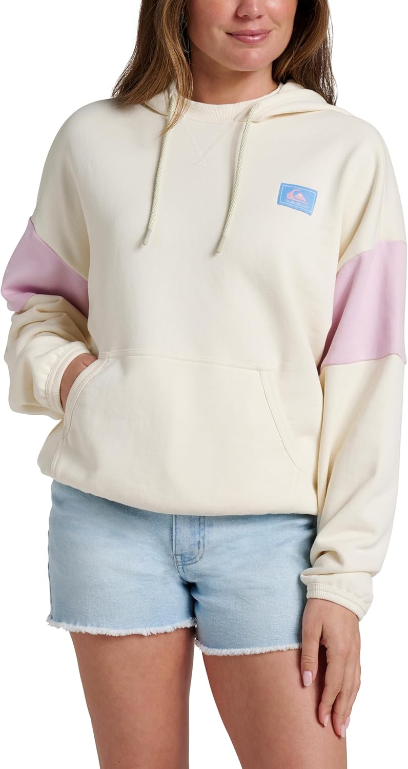 Quiksilver Women's Wave Check French Terry Hoodie