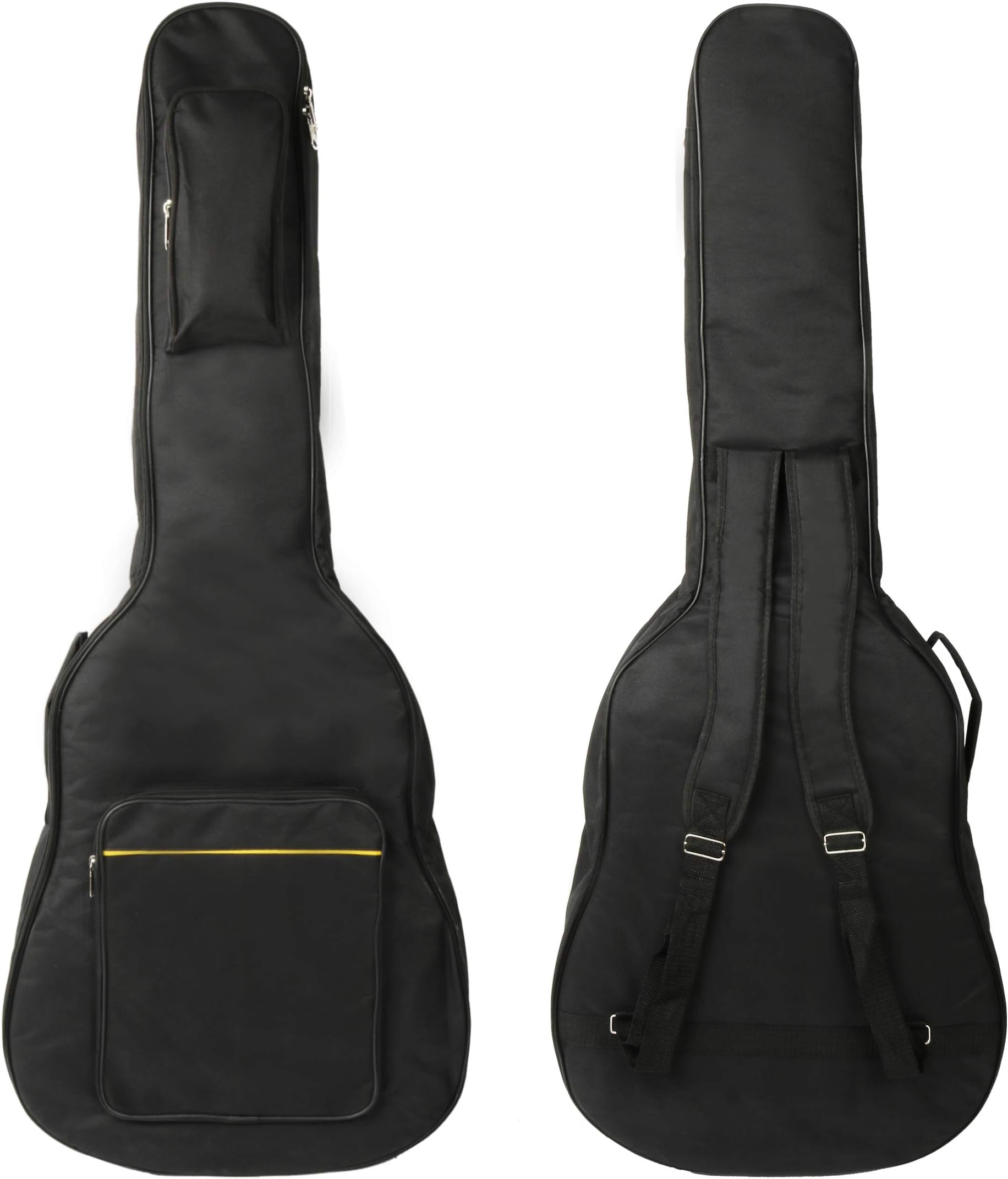 Guitar Bag 40 41 Inch Acoustic Guitar Gig Bag Waterproof Nonwovens Interior Guitar Case 5mm Sponge Padded Guitar Backpack Bag Cover