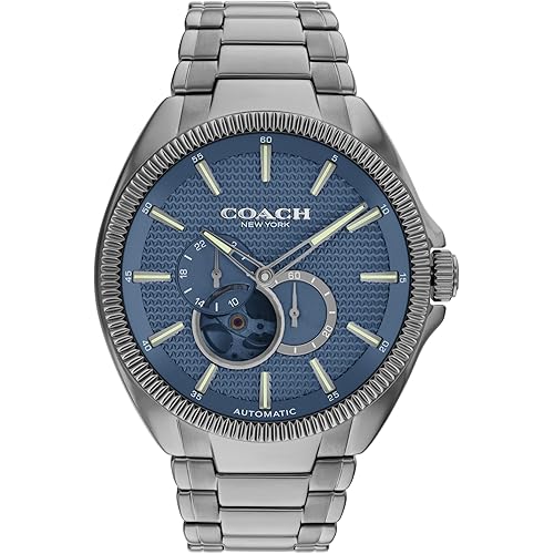 Coach Jackson Men's Automatic Watches | Luxury Fashion Timepiece for Daily Elegance | Water Resistant