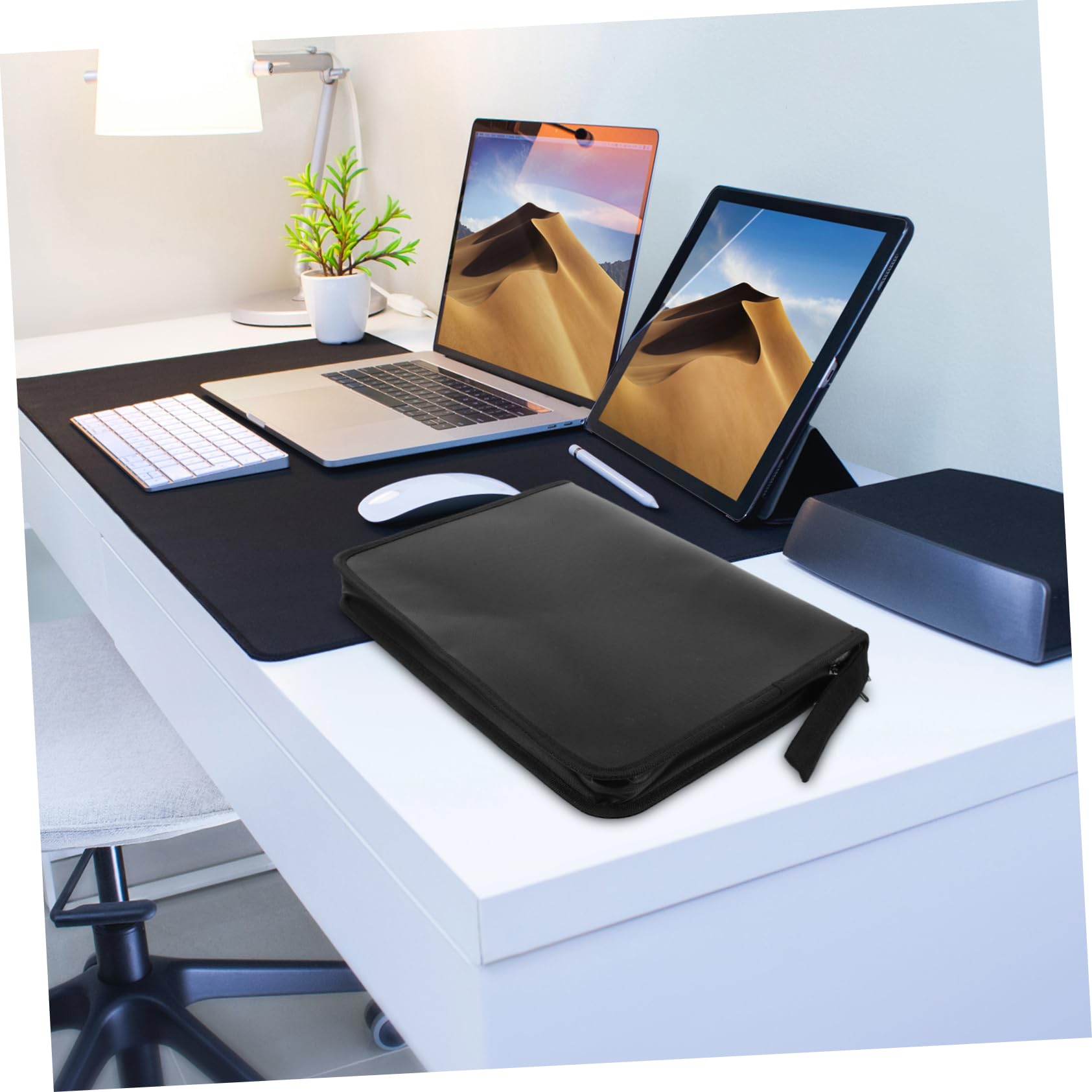 Hemobllo Portadocumenti Espandibile con Scomparti Colorati e Chiusura Zip Organizer Leggero e Resistente per Fatture Ricevute e Contratti per Ufficio e Casa