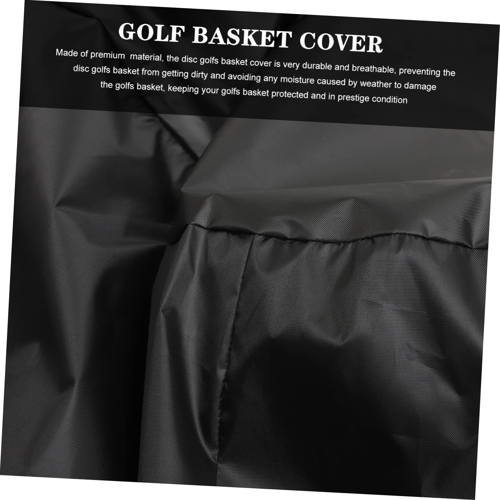 Hemoton Golf Basket Protector Practical Disc Golfing Accessory Reusable Breathable Polyester Easy Wash