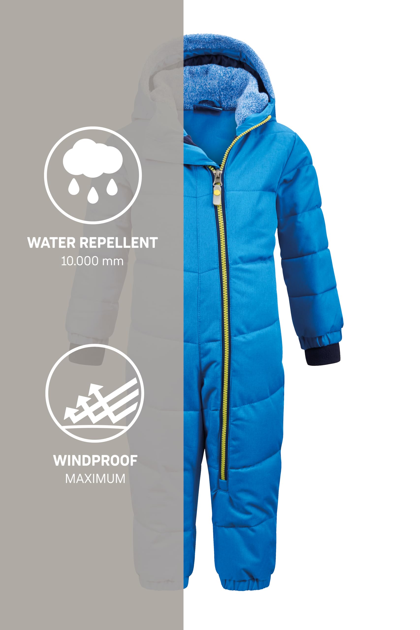 Killtec Twinkly Mns Onpc B Tuta/tuta da neve in look piumino con cappuccio Bambini e ragazzi (Pacco da 1)