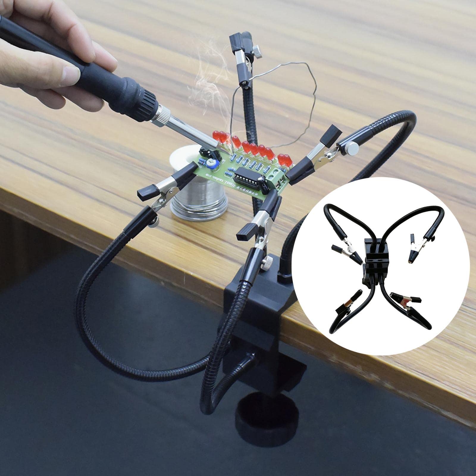 Saldatura Strumenti di Terza Mano Saldatura Aiuto per Riparazioni Hobby Assemblaggio