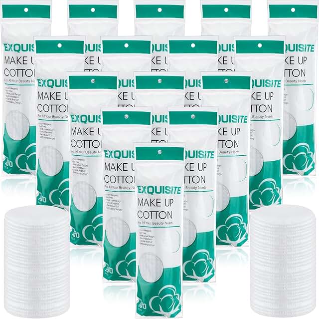 12 Bathroom Accessories Ideas for Stylish Practical Everyday Use 107 Maxcheck 1500 Pcs Cotton Rounds Bulk Exfoliating Rounds for Face Makeup ...