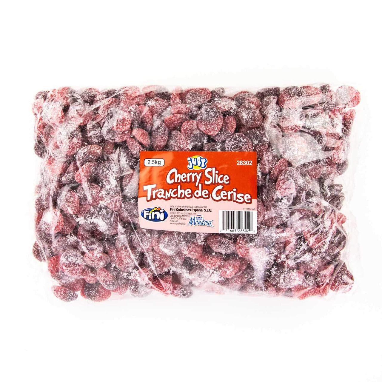 Cherry Slices Gummies Candy, 2.5 kg/5.5lbs (Imported from Canada)