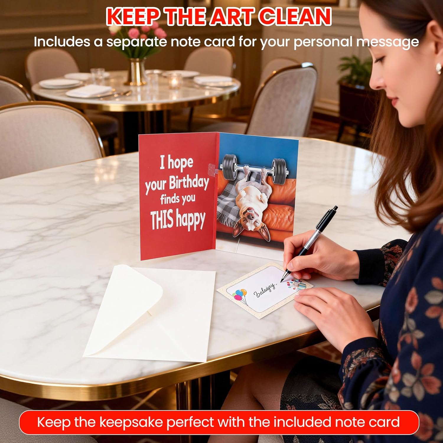 Funny Birthday Card with Sound & Motion, Hilarious Dog Design – Happy Birthday Gift for Women, Men, Friends & Family - Image 6