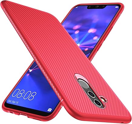 iBetter Huawei Mate 20 Lite Funda Fina de Silicona, Huawei Mate 20 Lite Funda Suave y Duradera, Funda de TPU. Funda para Smartphone Huawei Mate 20 Lite. Rojo iBetter Huawei Mate 20 Lite Funda Fina de Silicona, Huawei Mate 20 Lite Funda Suave y Duradera, Funda de TPU. Funda para Smartphone Huawei Mate 20 Lite. Rojo