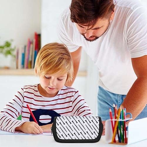 Miniatura 8 de Estuche para lápices de instrumentos musicales para clarinete, organizador de maquillaje de viaje, caja de papelería, bolsa de almacenamiento